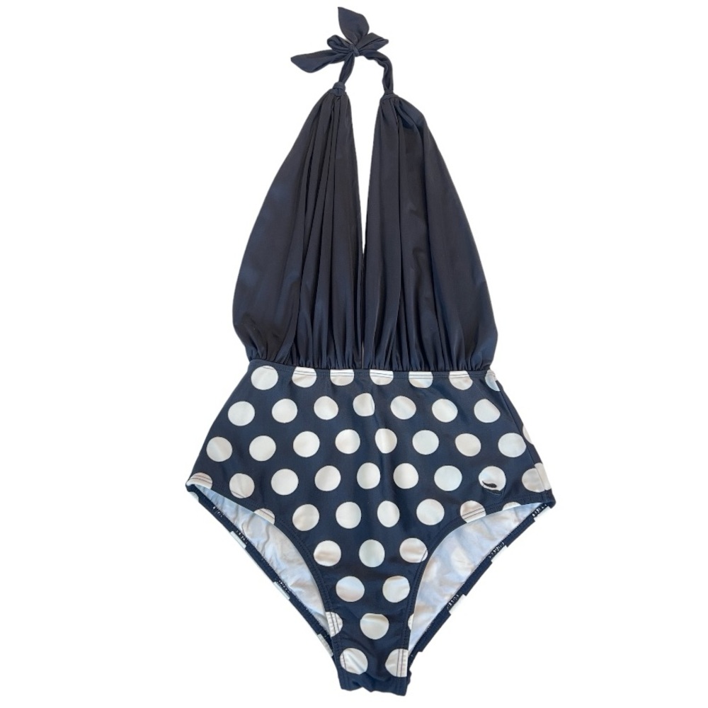 Polka Dot Print Vintage MADE IN BRAZIL Bodysuit Swimsuit